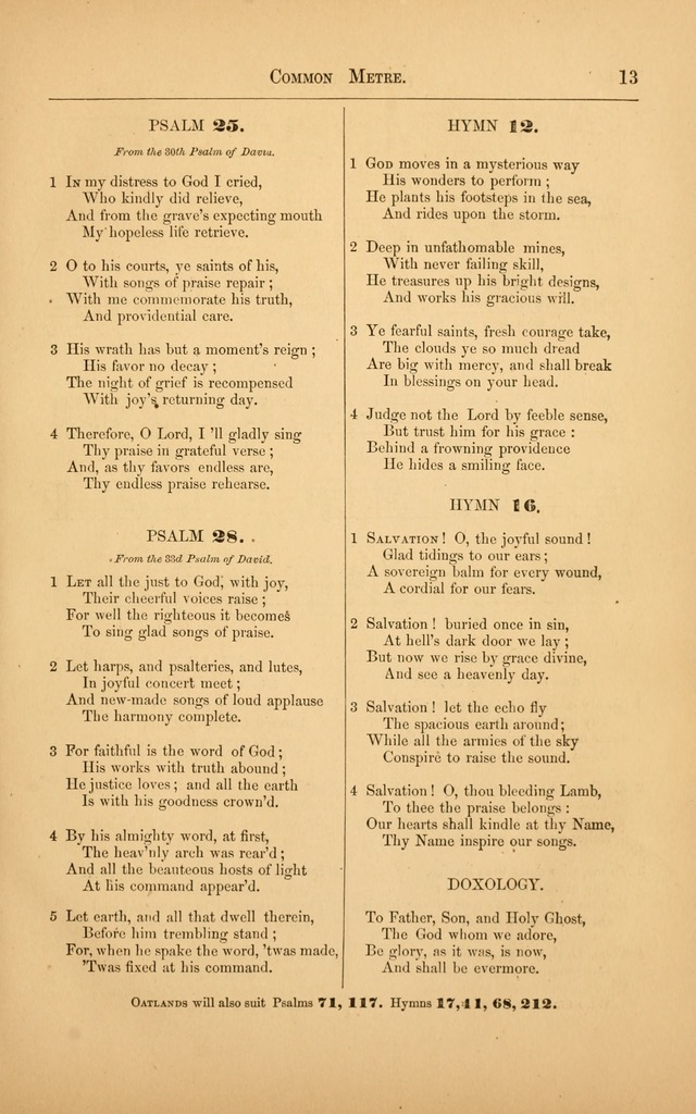 A Collection of Sacred Song: being an eclectic compilation for the use of churches, families and schools... (2nd ed.) page 20