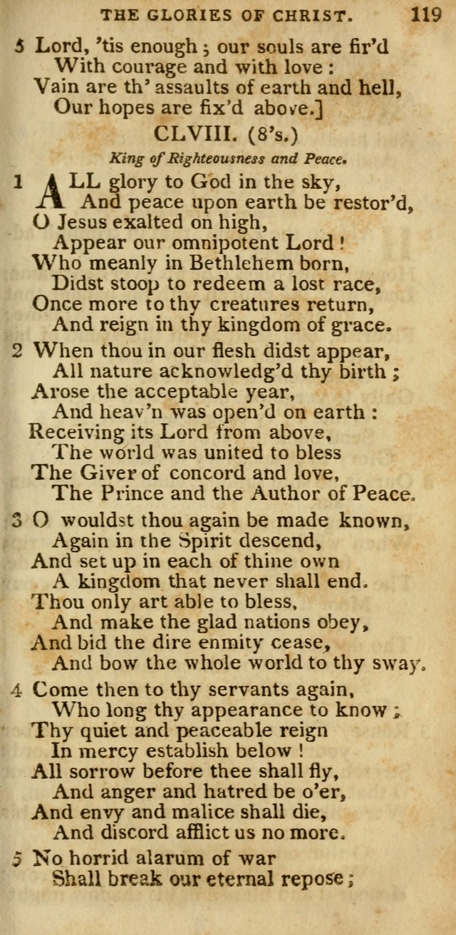 The Cluster of Spiritual Songs, Divine Hymns and Sacred Poems: being chiefly a collection (3rd ed. rev.) page 119