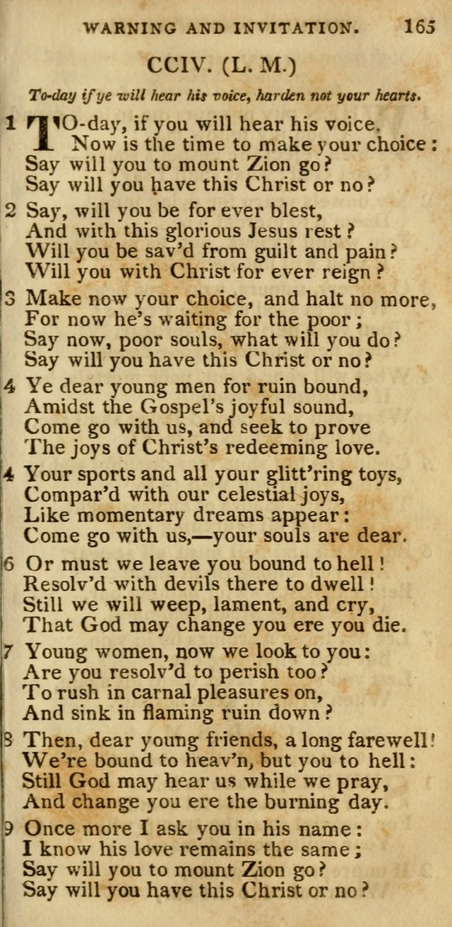 The Cluster of Spiritual Songs, Divine Hymns and Sacred Poems: being chiefly a collection (3rd ed. rev.) page 165