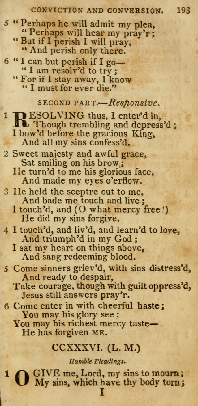 The Cluster of Spiritual Songs, Divine Hymns and Sacred Poems: being chiefly a collection (3rd ed. rev.) page 193