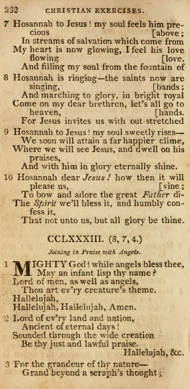 The Cluster of Spiritual Songs, Divine Hymns and Sacred Poems: being chiefly a collection (3rd ed. rev.) page 232