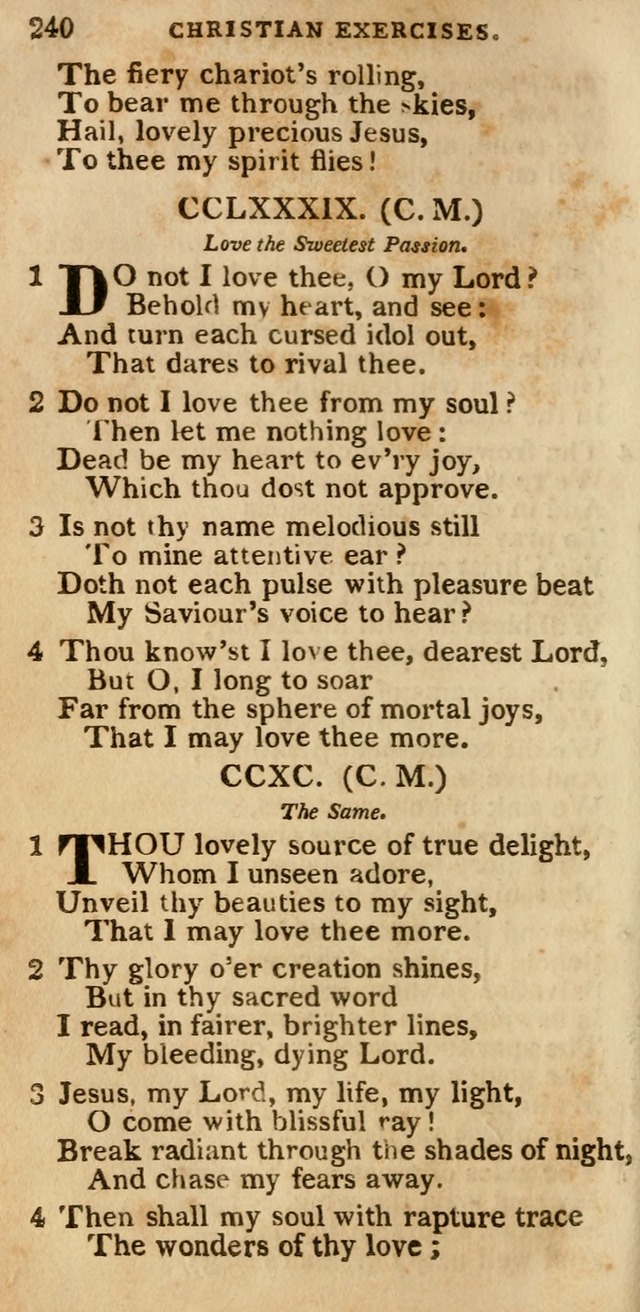 The Cluster of Spiritual Songs, Divine Hymns and Sacred Poems: being chiefly a collection (3rd ed. rev.) page 240