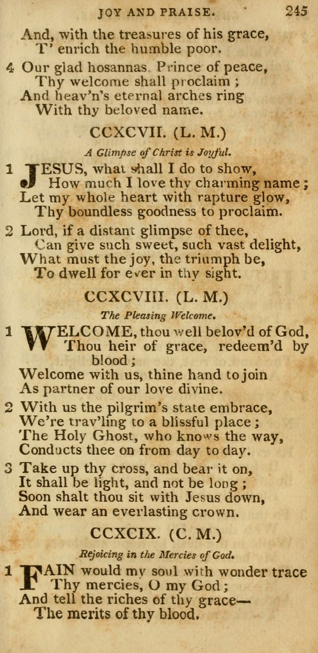 The Cluster of Spiritual Songs, Divine Hymns and Sacred Poems: being chiefly a collection (3rd ed. rev.) page 245