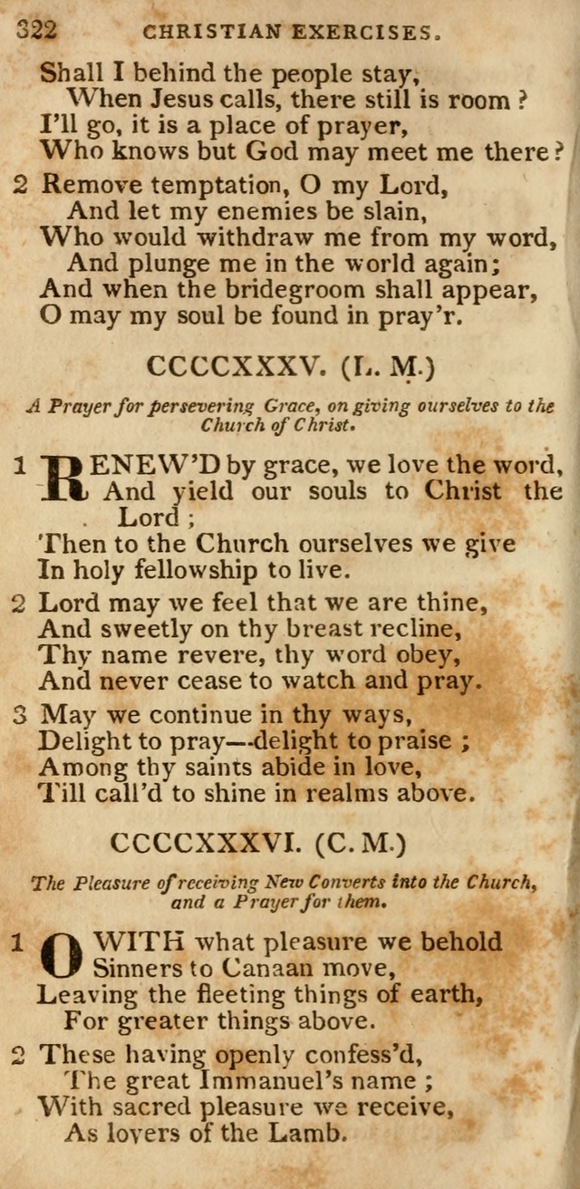The Cluster of Spiritual Songs, Divine Hymns and Sacred Poems: being chiefly a collection (3rd ed. rev.) page 322