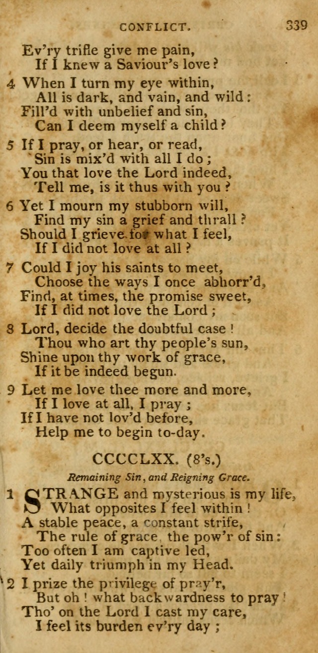 The Cluster of Spiritual Songs, Divine Hymns and Sacred Poems: being chiefly a collection (3rd ed. rev.) page 339