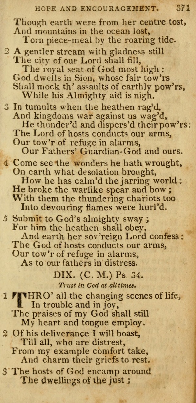 The Cluster of Spiritual Songs, Divine Hymns and Sacred Poems: being chiefly a collection (3rd ed. rev.) page 371