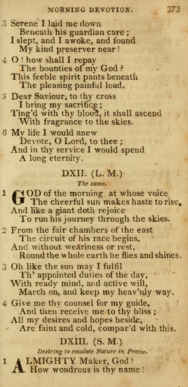 The Cluster of Spiritual Songs, Divine Hymns and Sacred Poems: being chiefly a collection (3rd ed. rev.) page 373