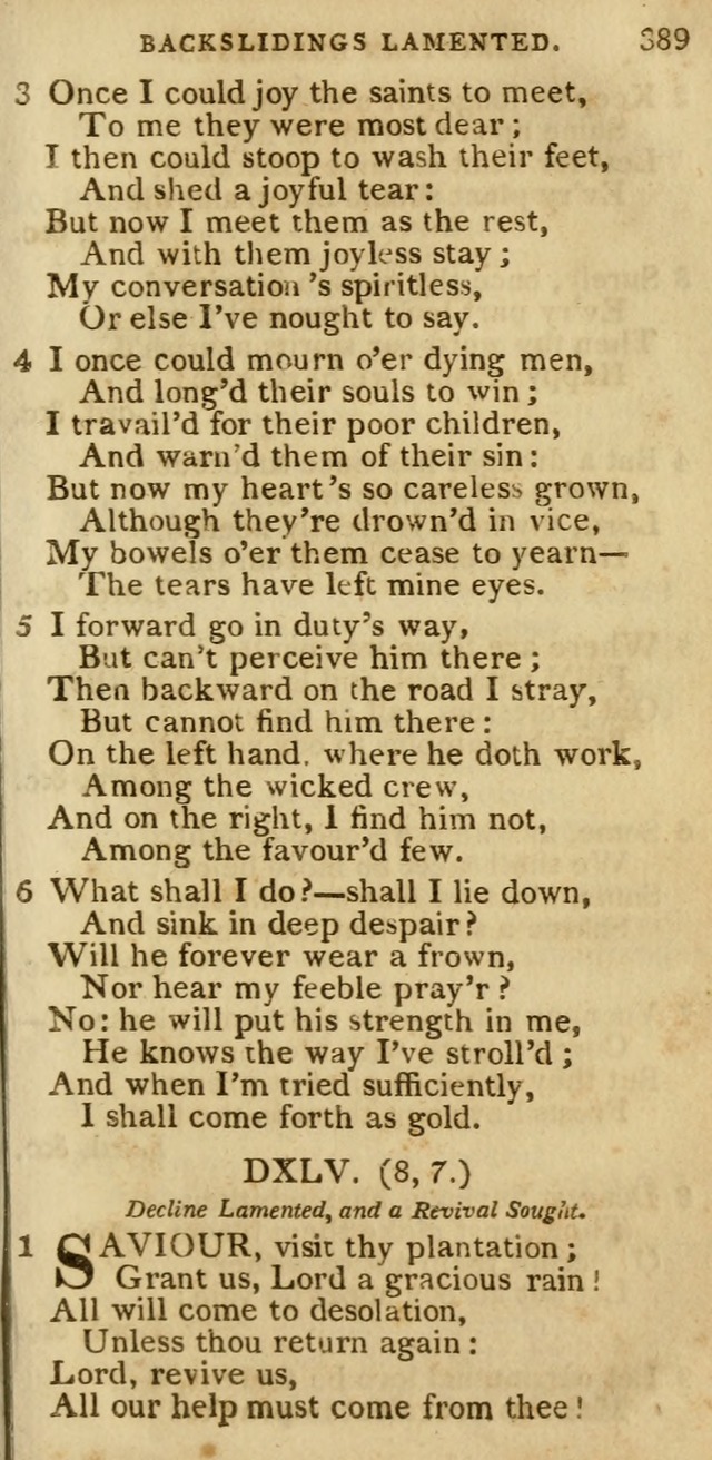 The Cluster of Spiritual Songs, Divine Hymns and Sacred Poems: being chiefly a collection (3rd ed. rev.) page 389