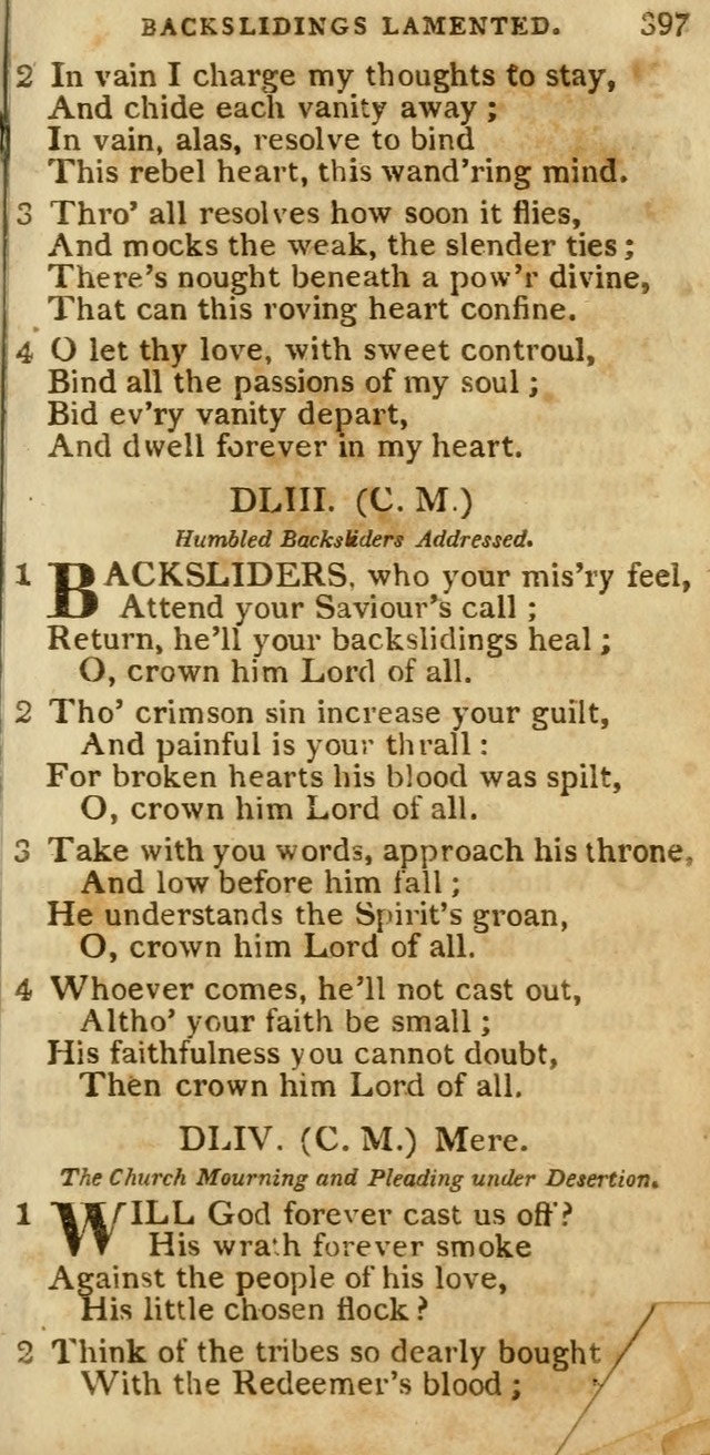 The Cluster of Spiritual Songs, Divine Hymns and Sacred Poems: being chiefly a collection (3rd ed. rev.) page 397