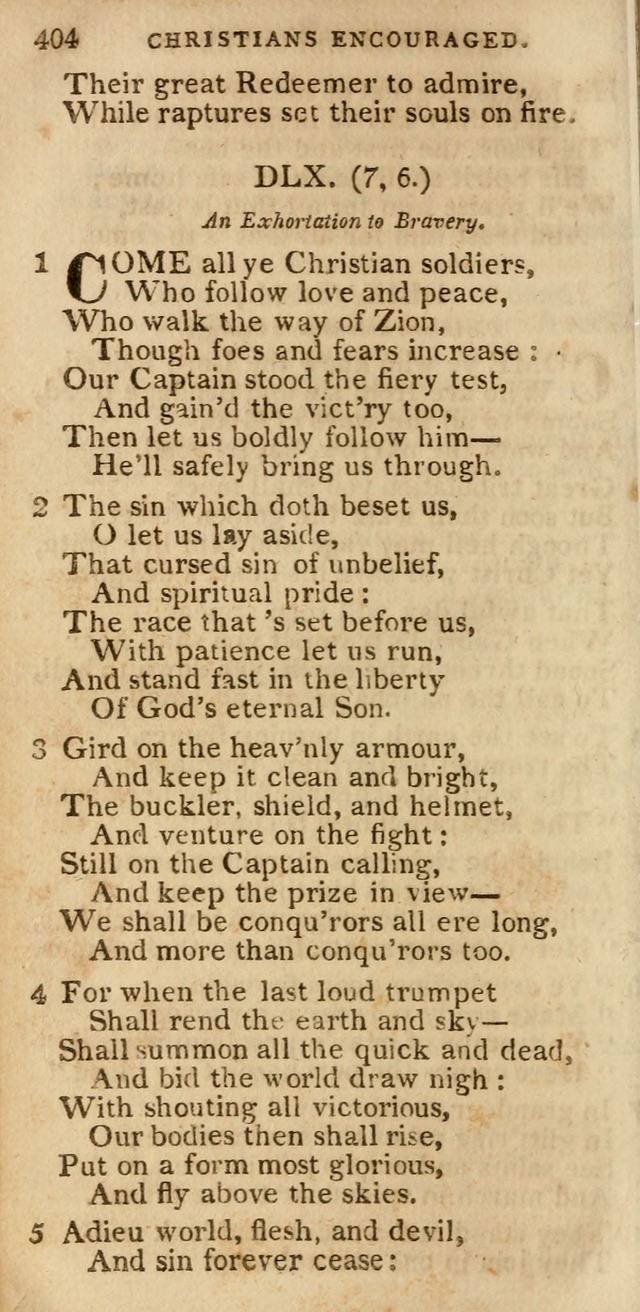 The Cluster of Spiritual Songs, Divine Hymns and Sacred Poems: being chiefly a collection (3rd ed. rev.) page 404
