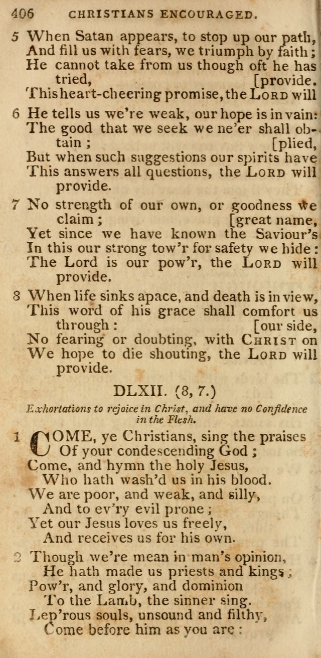 The Cluster of Spiritual Songs, Divine Hymns and Sacred Poems: being chiefly a collection (3rd ed. rev.) page 406