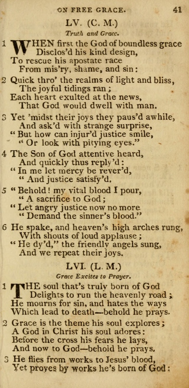The Cluster of Spiritual Songs, Divine Hymns and Sacred Poems: being chiefly a collection (3rd ed. rev.) page 41