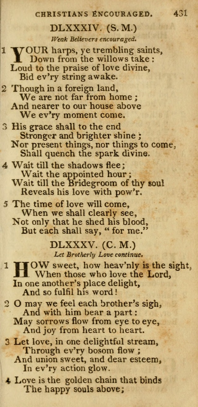 The Cluster of Spiritual Songs, Divine Hymns and Sacred Poems: being chiefly a collection (3rd ed. rev.) page 431