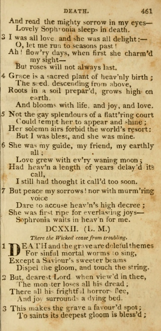 The Cluster of Spiritual Songs, Divine Hymns and Sacred Poems: being chiefly a collection (3rd ed. rev.) page 461