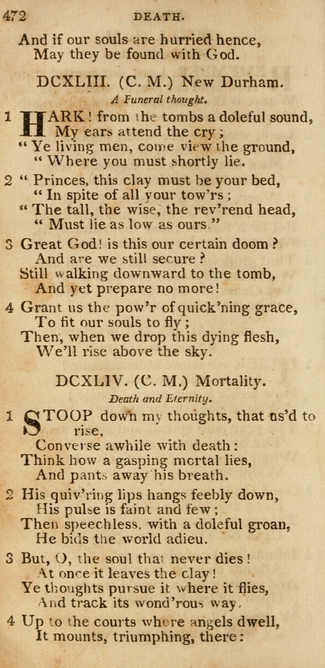 The Cluster of Spiritual Songs, Divine Hymns and Sacred Poems: being chiefly a collection (3rd ed. rev.) page 472