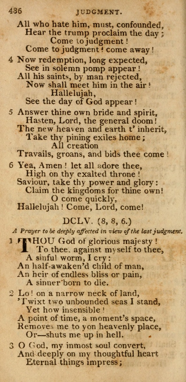 The Cluster of Spiritual Songs, Divine Hymns and Sacred Poems: being chiefly a collection (3rd ed. rev.) page 486
