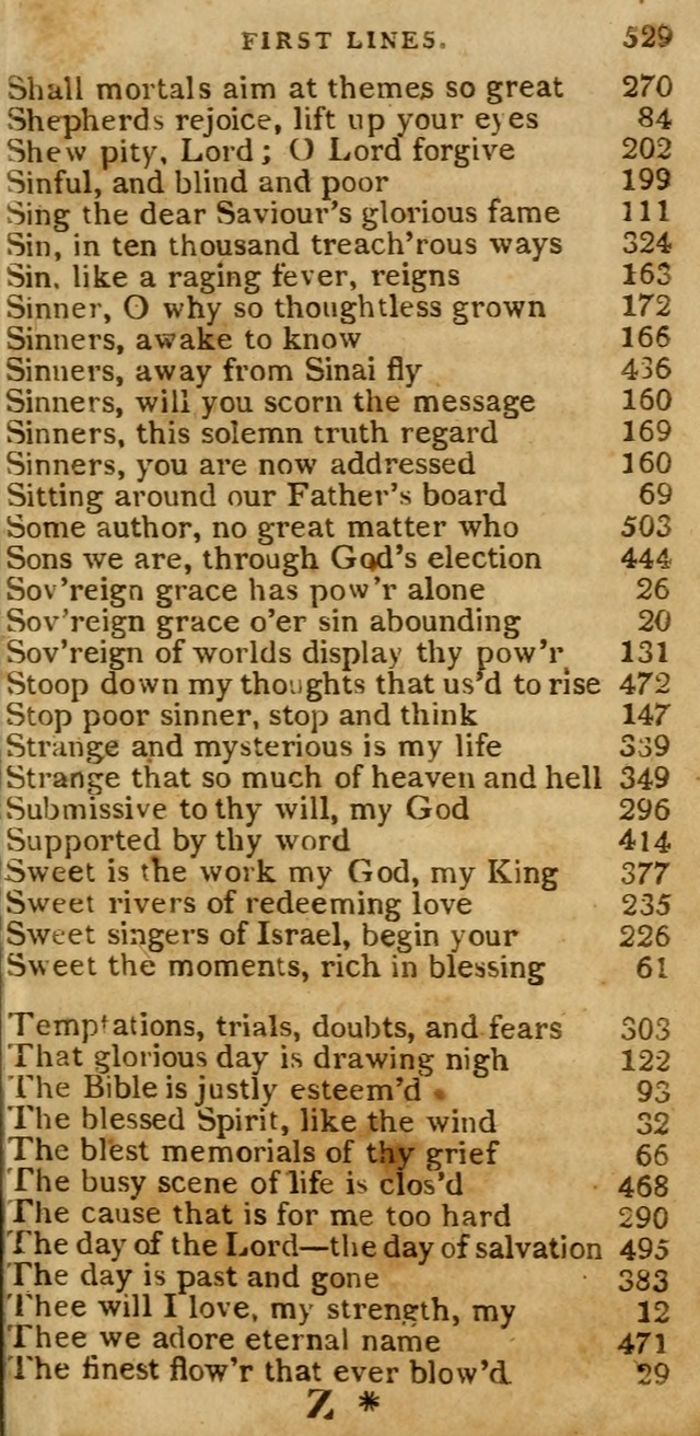 The Cluster of Spiritual Songs, Divine Hymns and Sacred Poems: being chiefly a collection (3rd ed. rev.) page 529