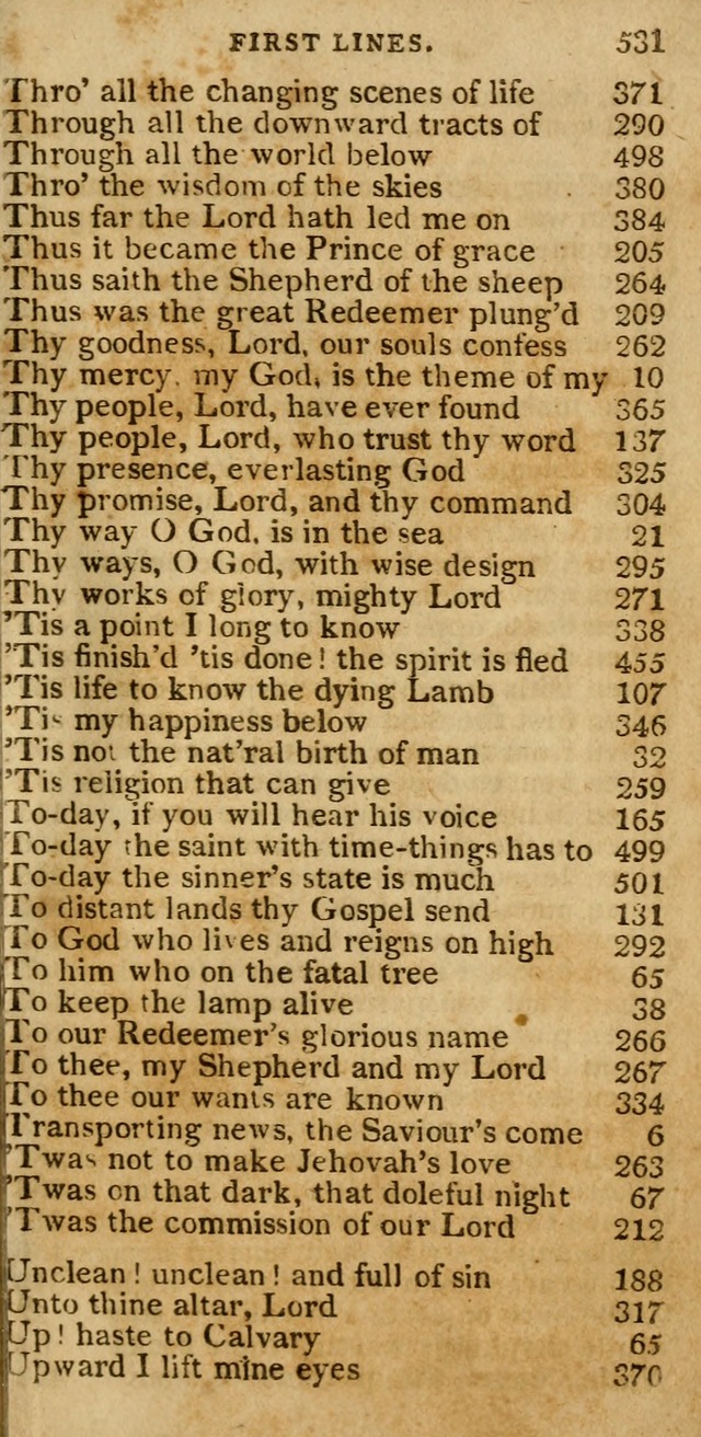 The Cluster of Spiritual Songs, Divine Hymns and Sacred Poems: being chiefly a collection (3rd ed. rev.) page 531