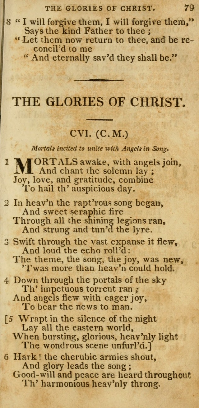 The Cluster of Spiritual Songs, Divine Hymns and Sacred Poems: being chiefly a collection (3rd ed. rev.) page 79