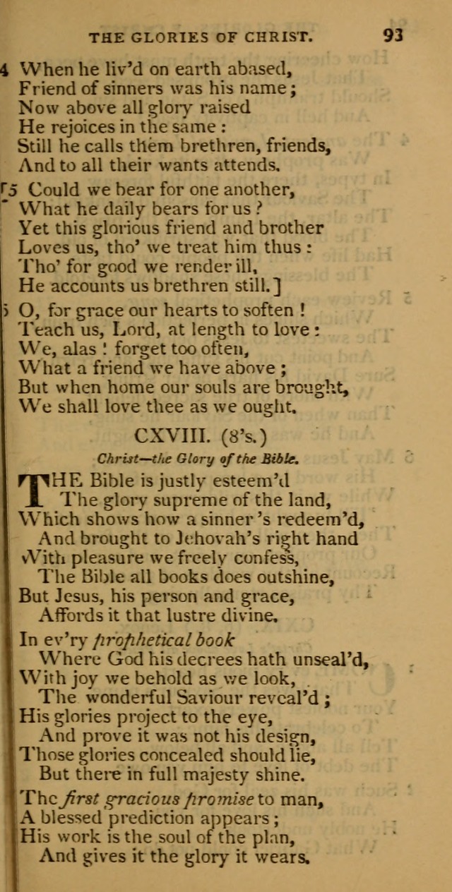 Cluster of spiritual songs, divine hymns, and sacred poems: being chiefly a collection page 100