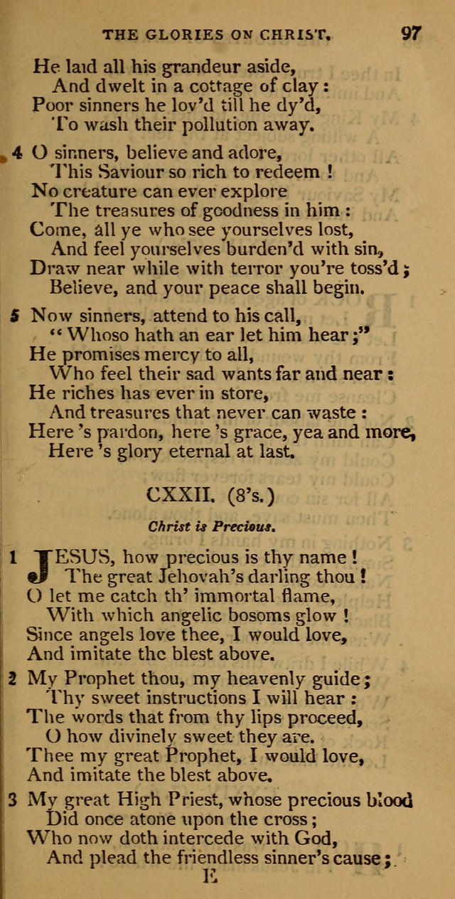 Cluster of spiritual songs, divine hymns, and sacred poems: being chiefly a collection page 104