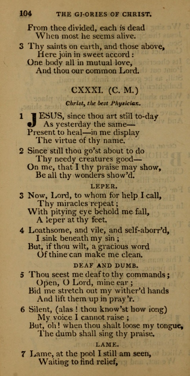 Cluster of spiritual songs, divine hymns, and sacred poems: being chiefly a collection page 111