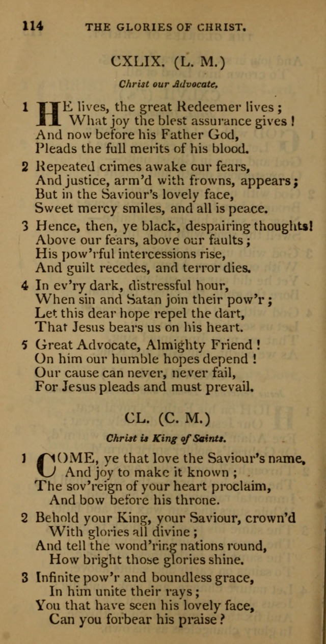 Cluster of spiritual songs, divine hymns, and sacred poems: being chiefly a collection page 121