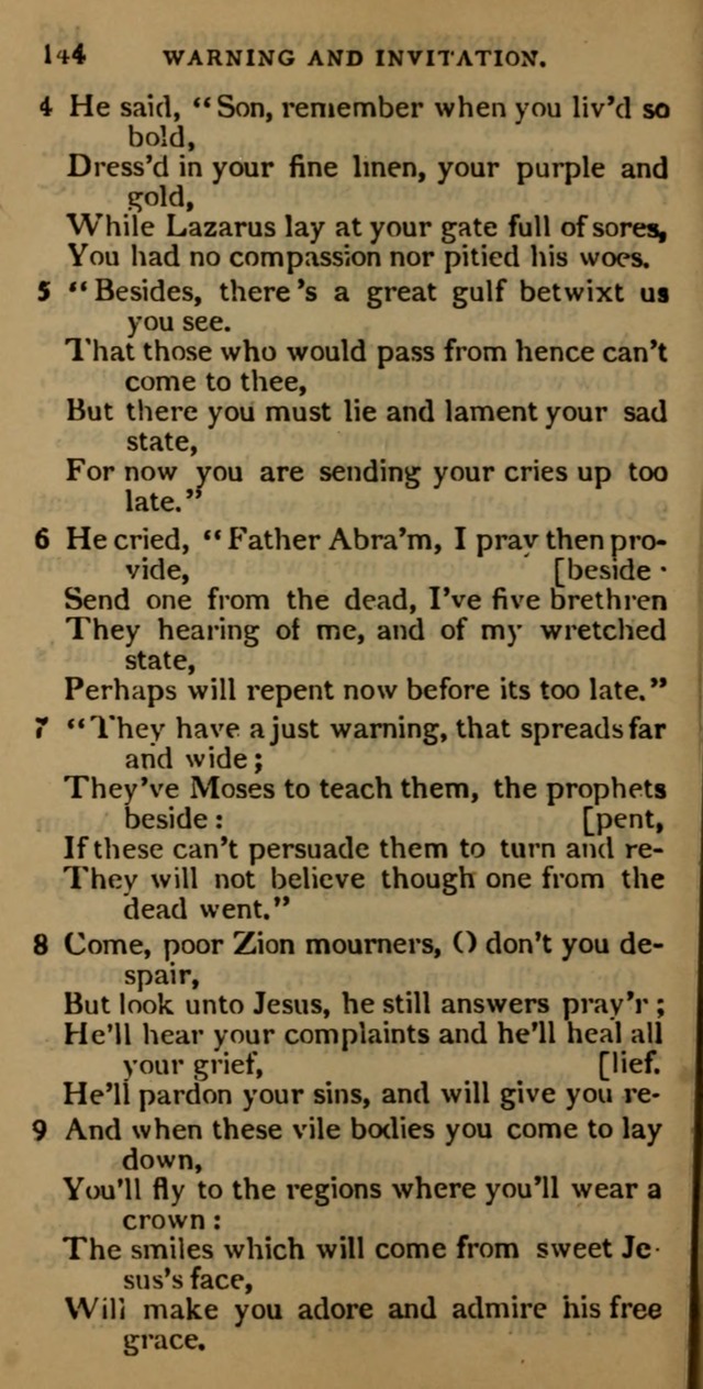 Cluster of spiritual songs, divine hymns, and sacred poems: being chiefly a collection page 151