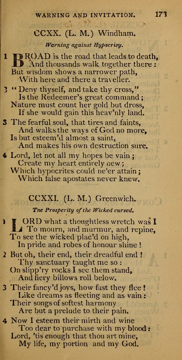 Cluster of spiritual songs, divine hymns, and sacred poems: being chiefly a collection page 180
