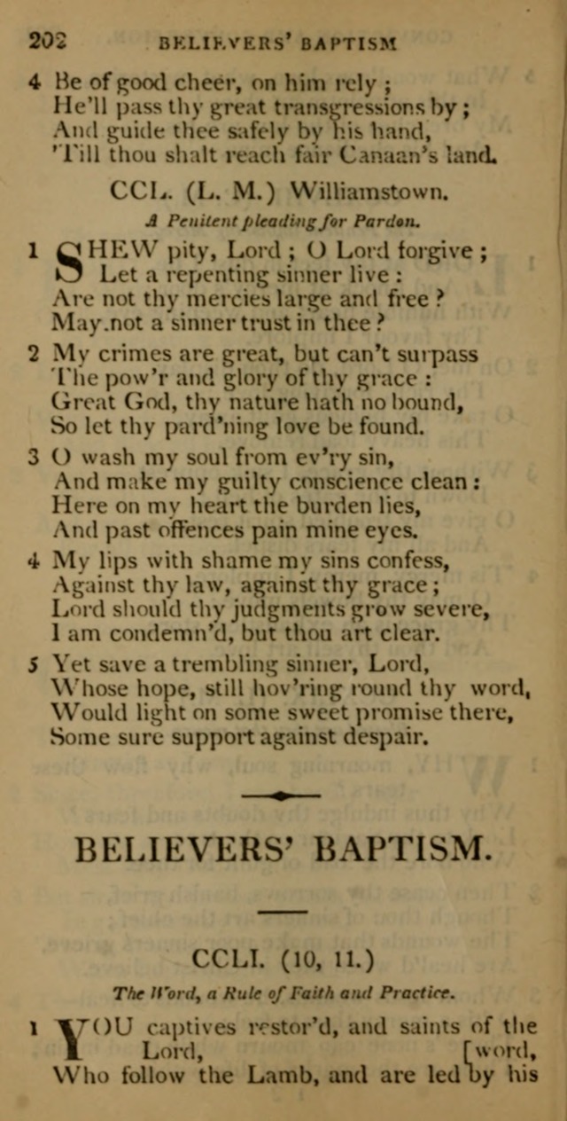 Cluster of spiritual songs, divine hymns, and sacred poems: being chiefly a collection page 209