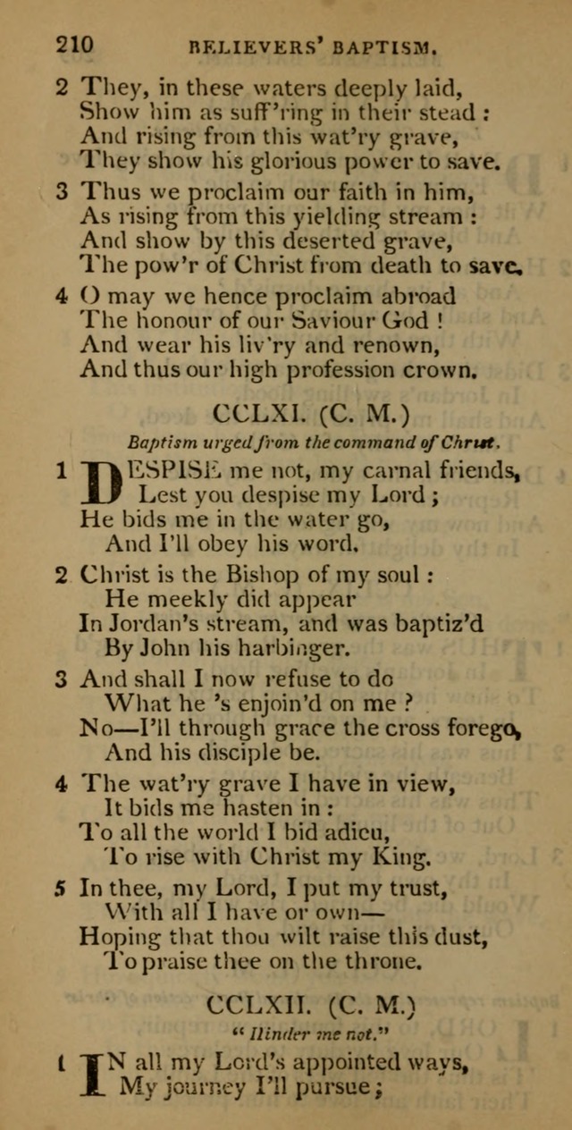 Cluster of spiritual songs, divine hymns, and sacred poems: being chiefly a collection page 217