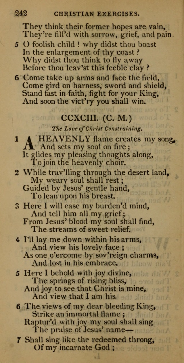 Cluster of spiritual songs, divine hymns, and sacred poems: being chiefly a collection page 249
