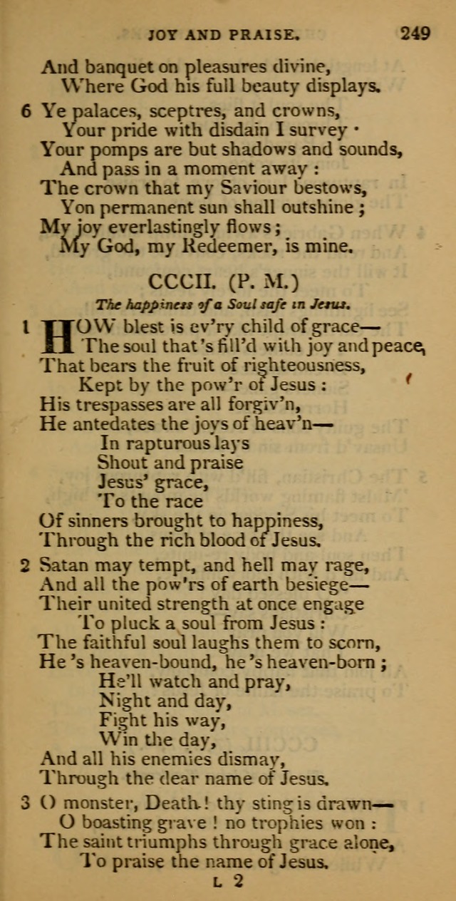 Cluster of spiritual songs, divine hymns, and sacred poems: being chiefly a collection page 256