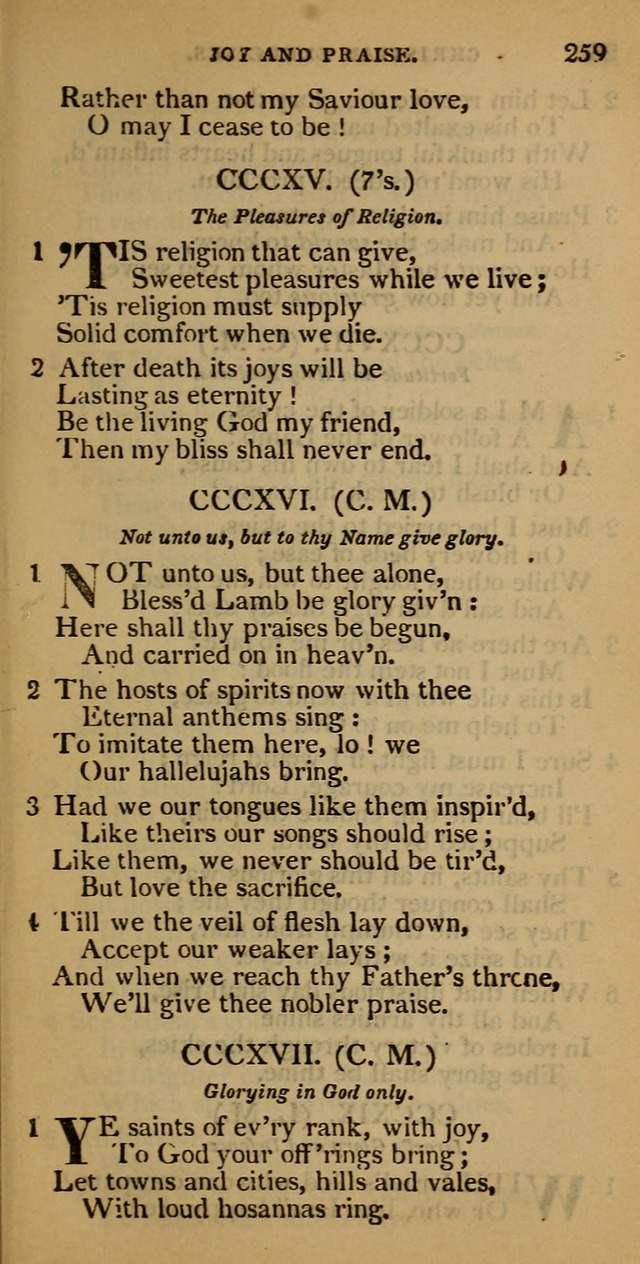 Cluster of spiritual songs, divine hymns, and sacred poems: being chiefly a collection page 266