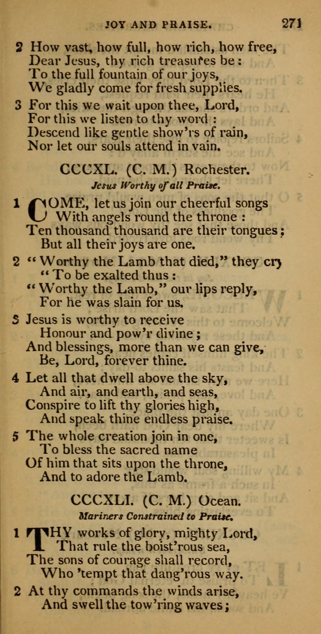 Cluster of spiritual songs, divine hymns, and sacred poems: being chiefly a collection page 278