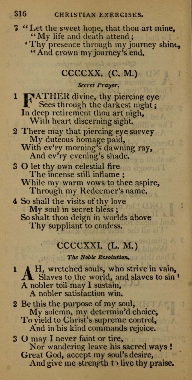 Cluster of spiritual songs, divine hymns, and sacred poems: being chiefly a collection page 325