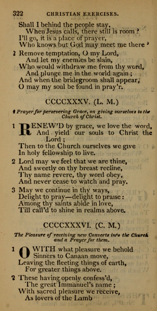 Cluster of spiritual songs, divine hymns, and sacred poems: being chiefly a collection page 331