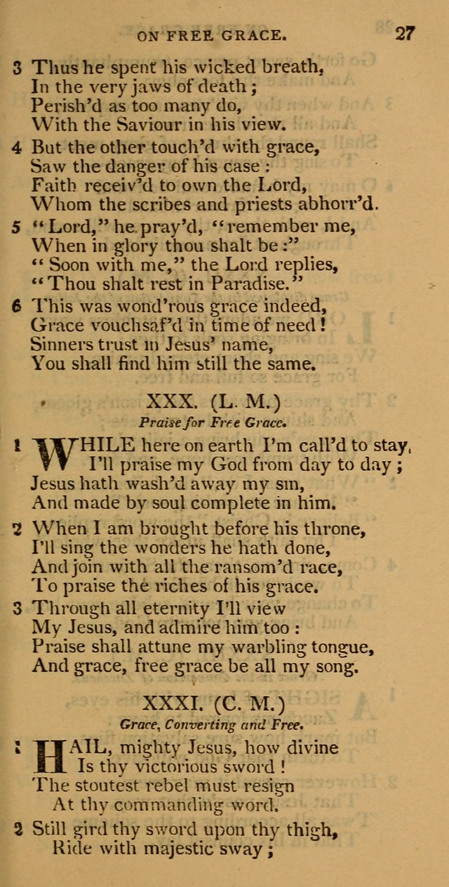 Cluster of spiritual songs, divine hymns, and sacred poems: being chiefly a collection page 34