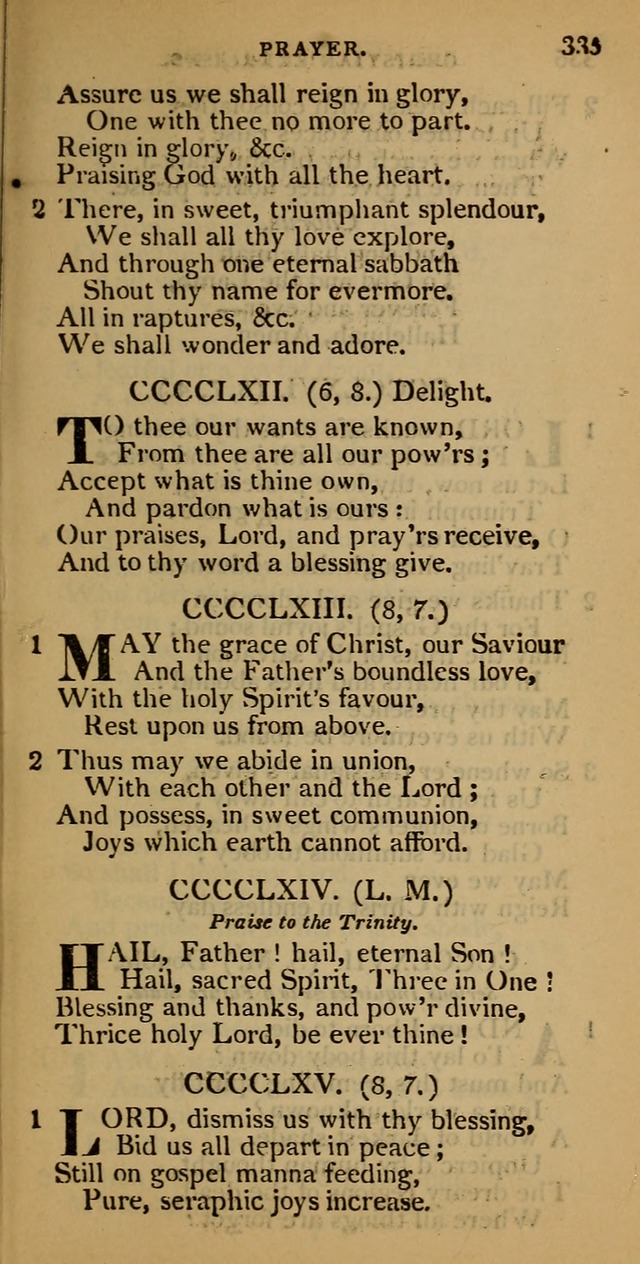 Cluster of spiritual songs, divine hymns, and sacred poems: being chiefly a collection page 344
