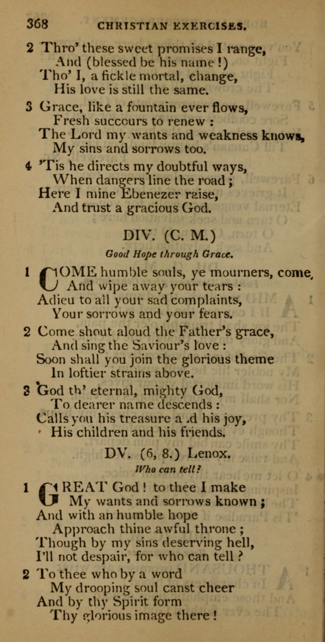 Cluster of spiritual songs, divine hymns, and sacred poems: being chiefly a collection page 377