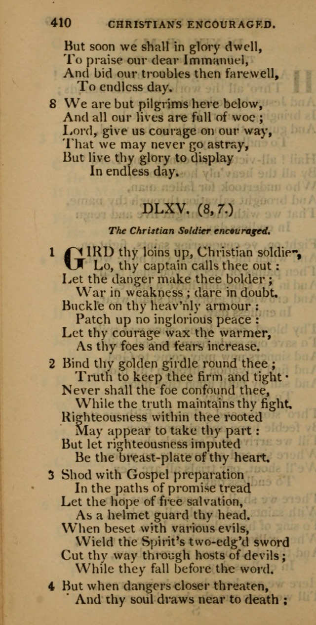 Cluster of spiritual songs, divine hymns, and sacred poems: being chiefly a collection page 419