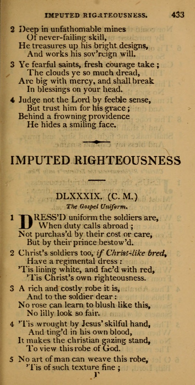 Cluster of spiritual songs, divine hymns, and sacred poems: being chiefly a collection page 442