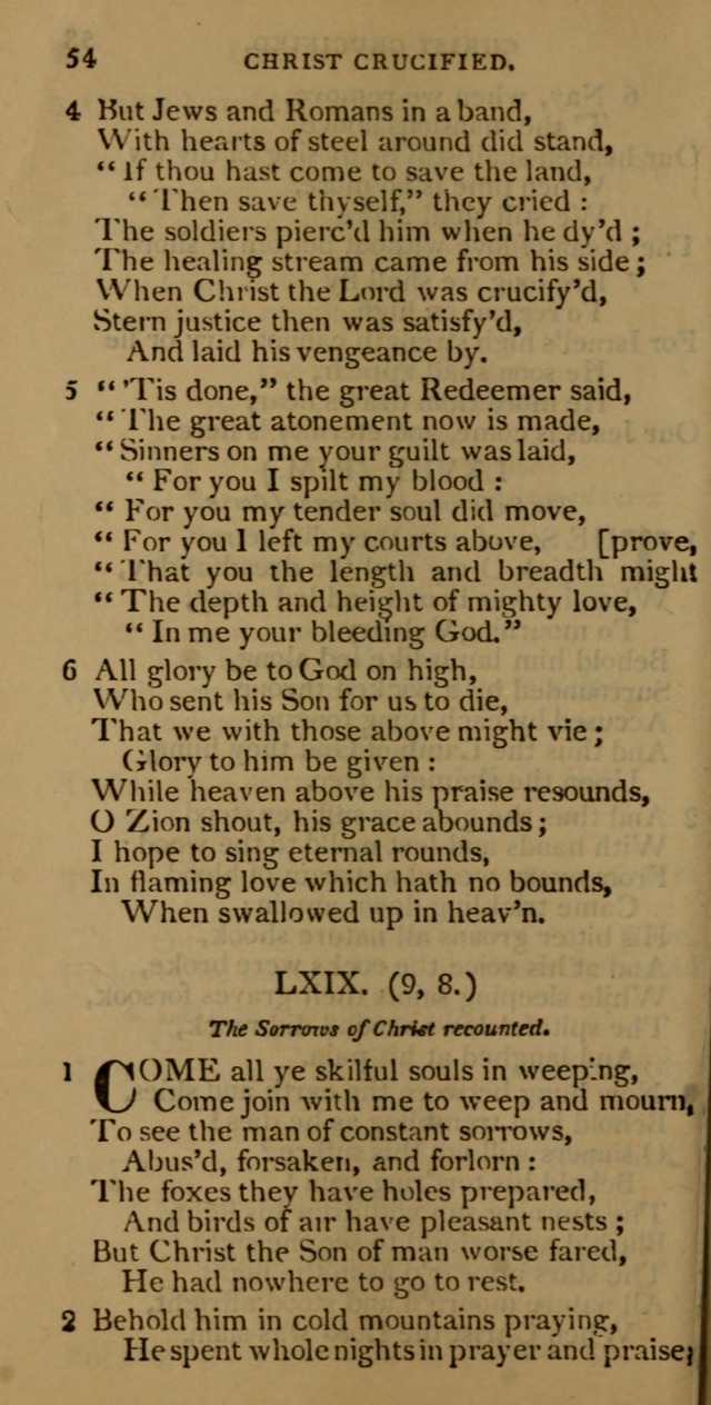 Cluster of spiritual songs, divine hymns, and sacred poems: being chiefly a collection page 61