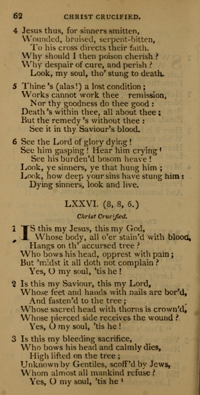 Cluster of spiritual songs, divine hymns, and sacred poems: being chiefly a collection page 69