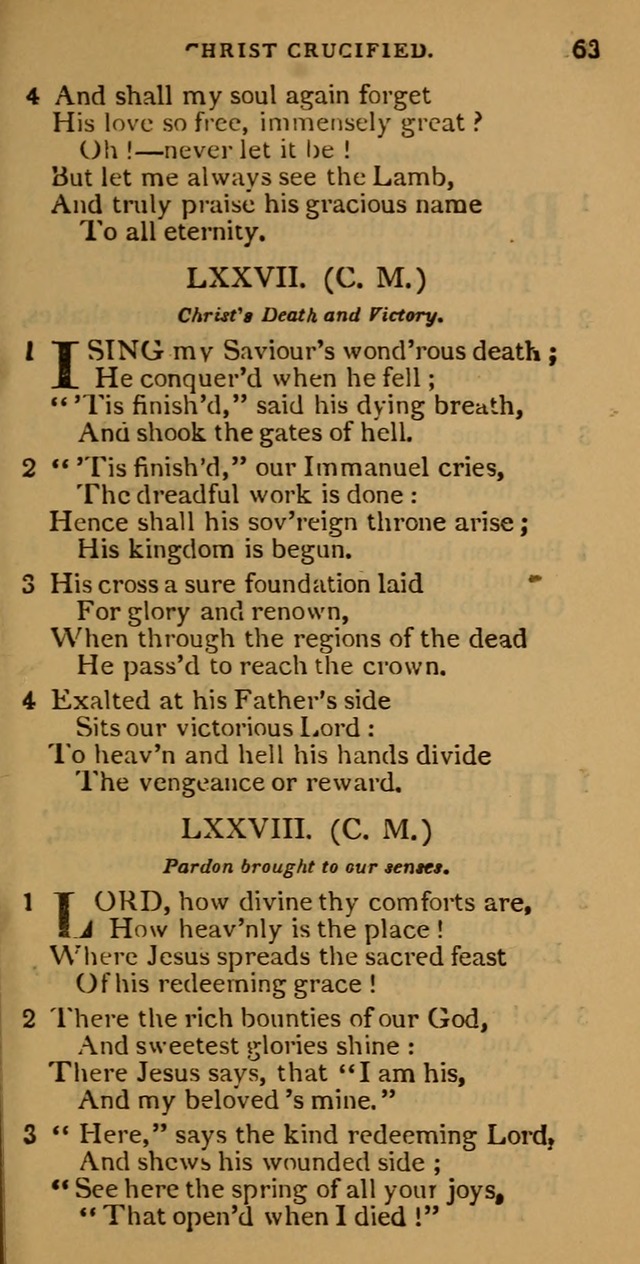 Cluster of spiritual songs, divine hymns, and sacred poems: being chiefly a collection page 70