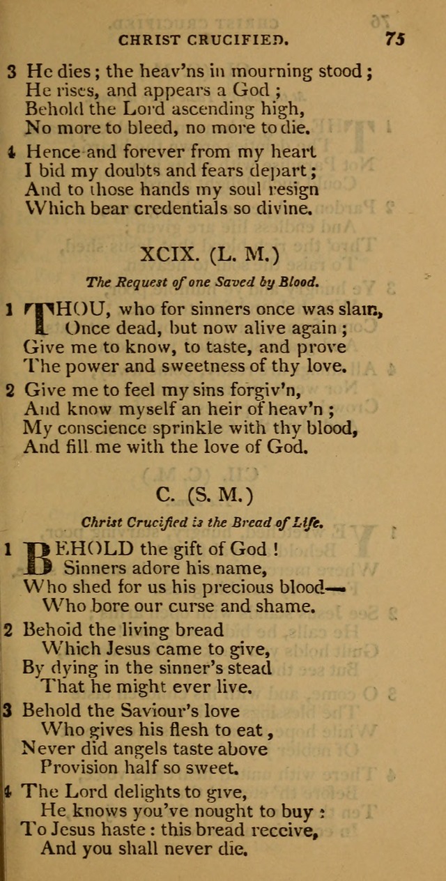Cluster of spiritual songs, divine hymns, and sacred poems: being chiefly a collection page 82