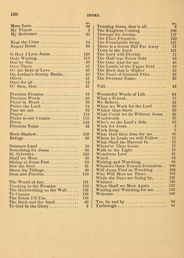 The Christian Sunday School Hymnal: a compilation of choice hymns and tunes for Sunday schools page 164