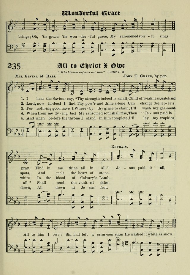 Church and Sunday School Hymnal with Supplement: a Collection of Hymns and Sacred Songs ... [with Deutscher Anhang] page 169