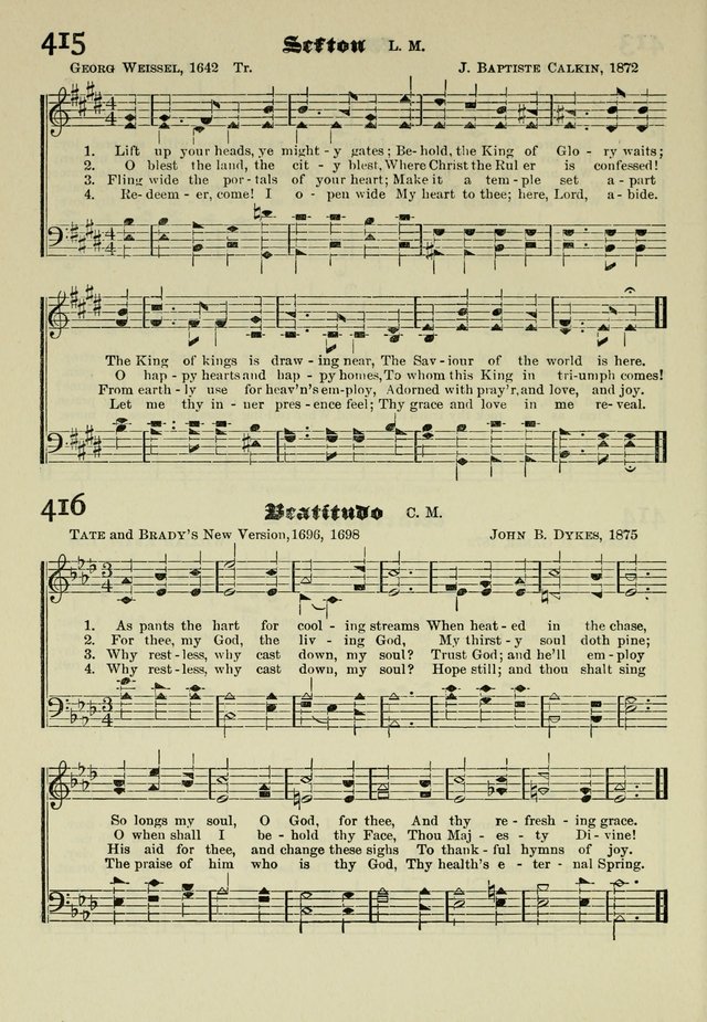 Church and Sunday School Hymnal with Supplement: a Collection of Hymns and Sacred Songs ... [with Deutscher Anhang] page 308