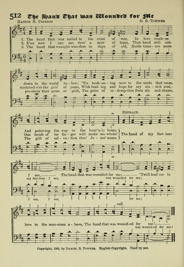Church and Sunday School Hymnal with Supplement: a Collection of Hymns and Sacred Songs ... [with Deutscher Anhang] page 388